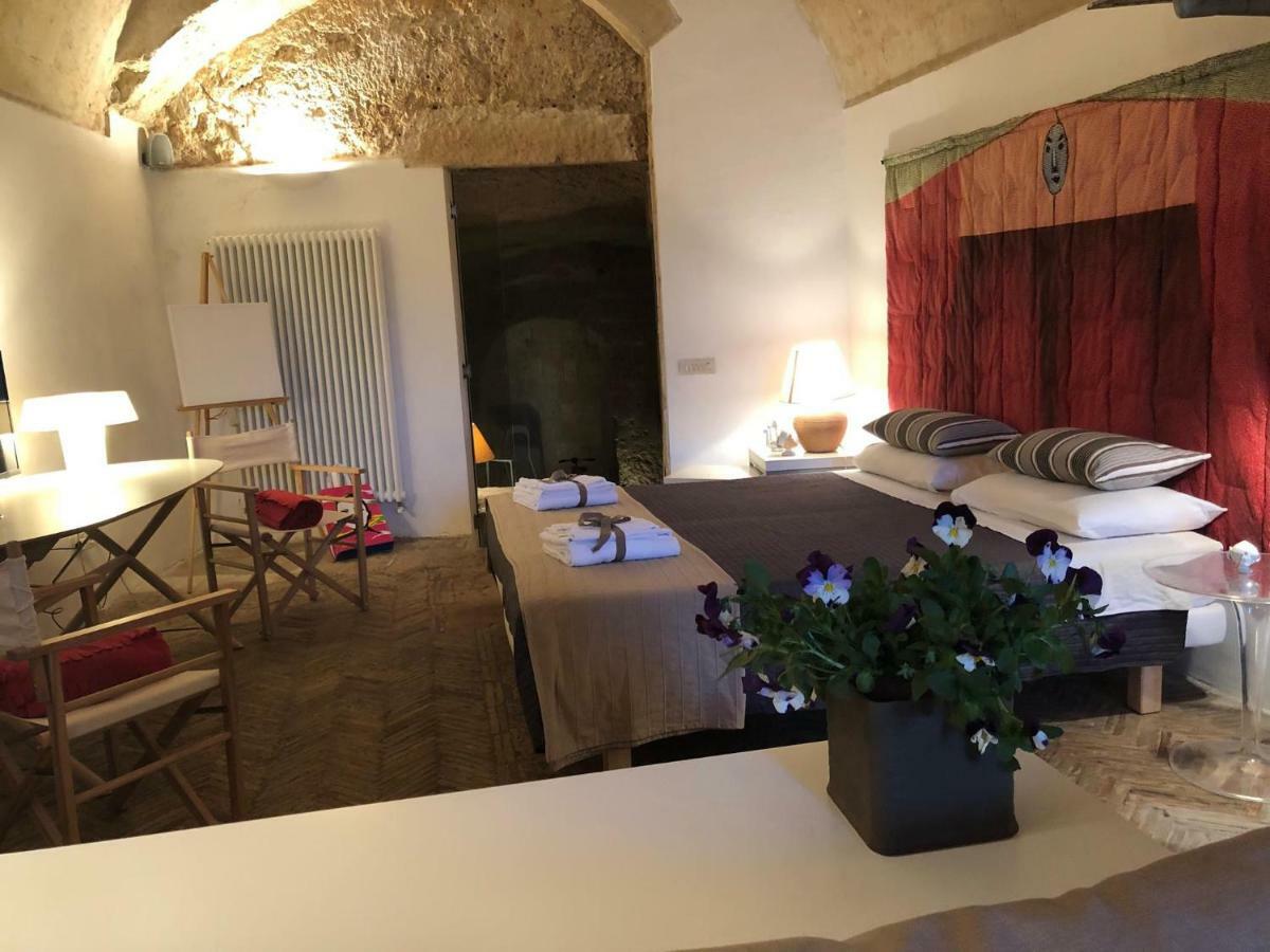 Gli Ipogei Nel Cuore Di Matera Villa Kültér fotó